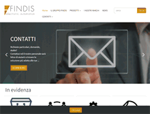 Tablet Screenshot of findis.it